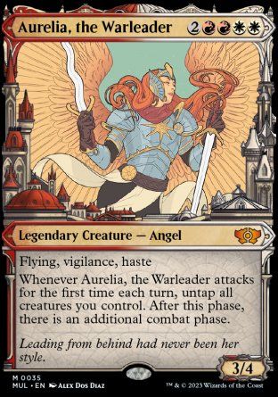 Aurelia, the Warleader (Multiverse Legends) Trading Card