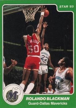 Rolando Blackman 1984 Star #251 Sports Card