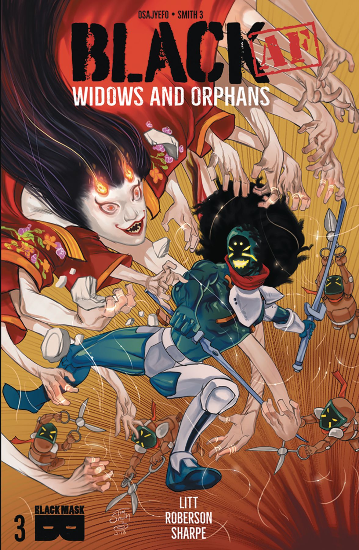 Black: Widows and Orphans #3 Comic