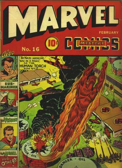 Marvel Mystery Comics #16 Comic