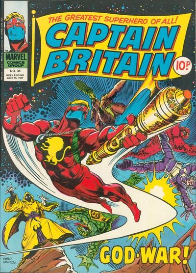 Captain Britain #36 Comic
