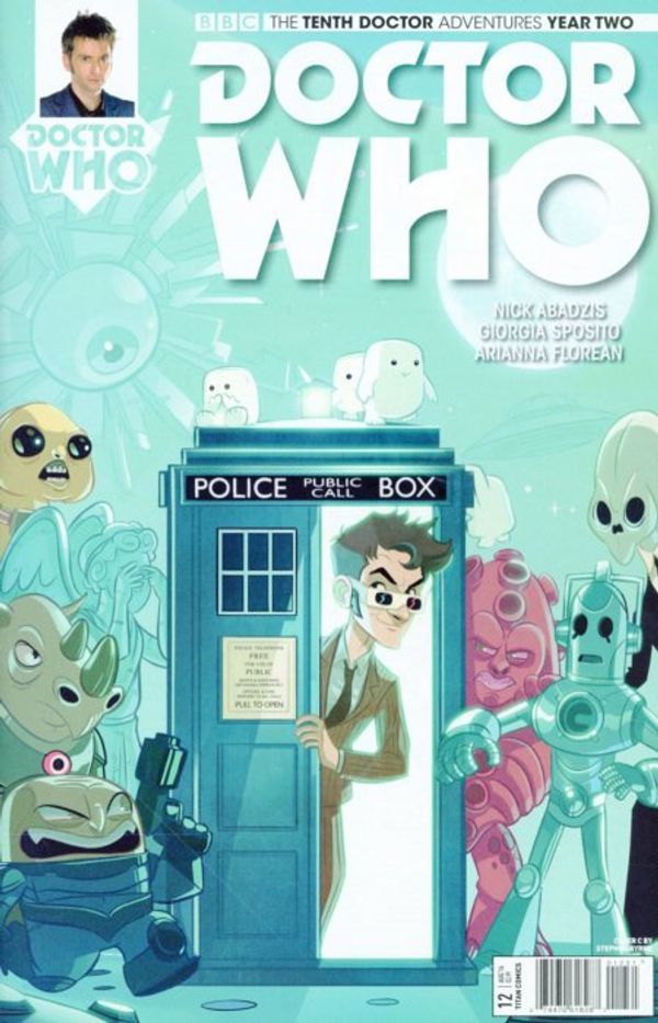 Doctor Who: 10th Doctor - Year Two #12 (Cover C Byrne)