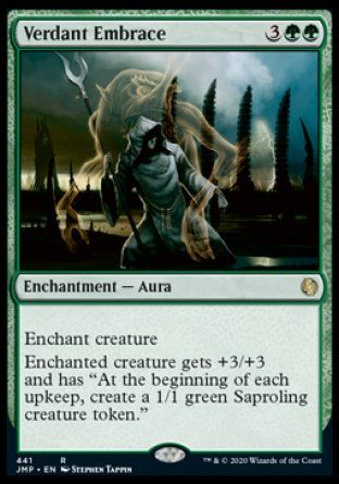 Verdant Embrace (Jumpstart) Trading Card