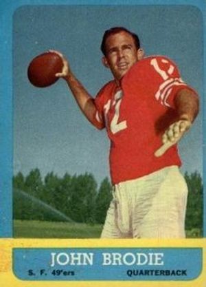 John Brodie 1963 Topps #134