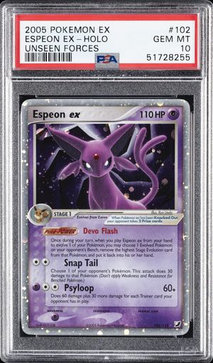 Espeon ex (102/115) - Unseen Forces