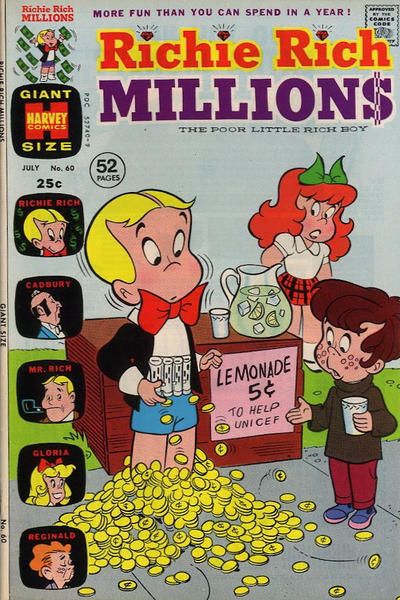 Richie Rich Millions #60 Comic