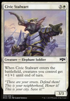 Civic Stalwart (Ravnica Allegiance)