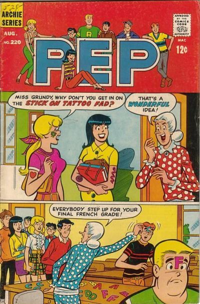 Pep Comics #220 Comic