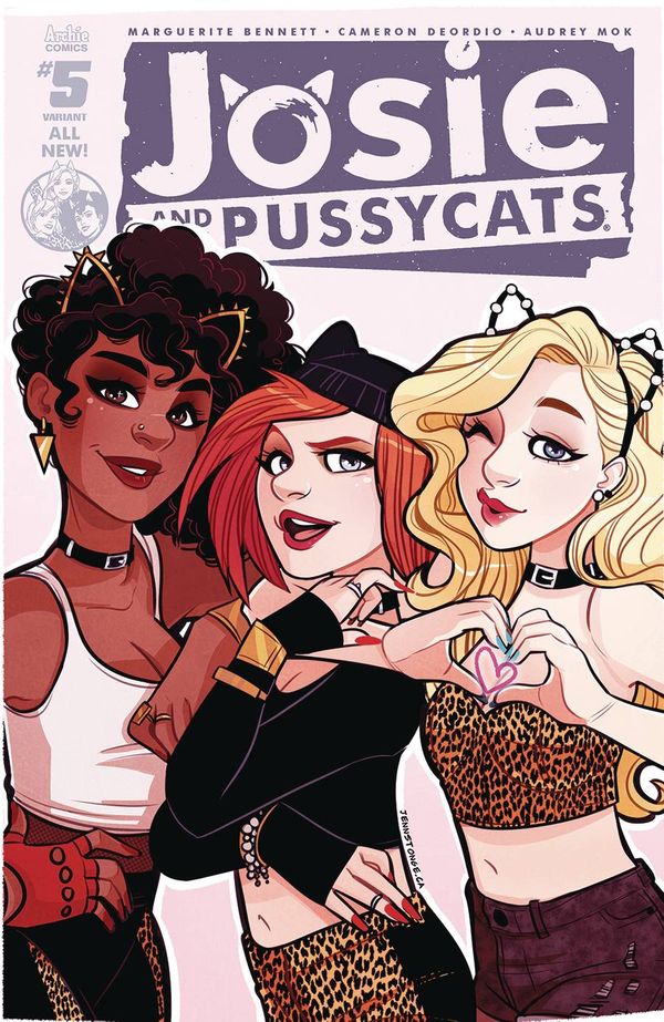 Josie and the Pussycats #5 (Cover C Jenn St. Onge)