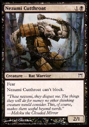 Nezumi Cutthroat (Champions of Kamigawa) Trading Card