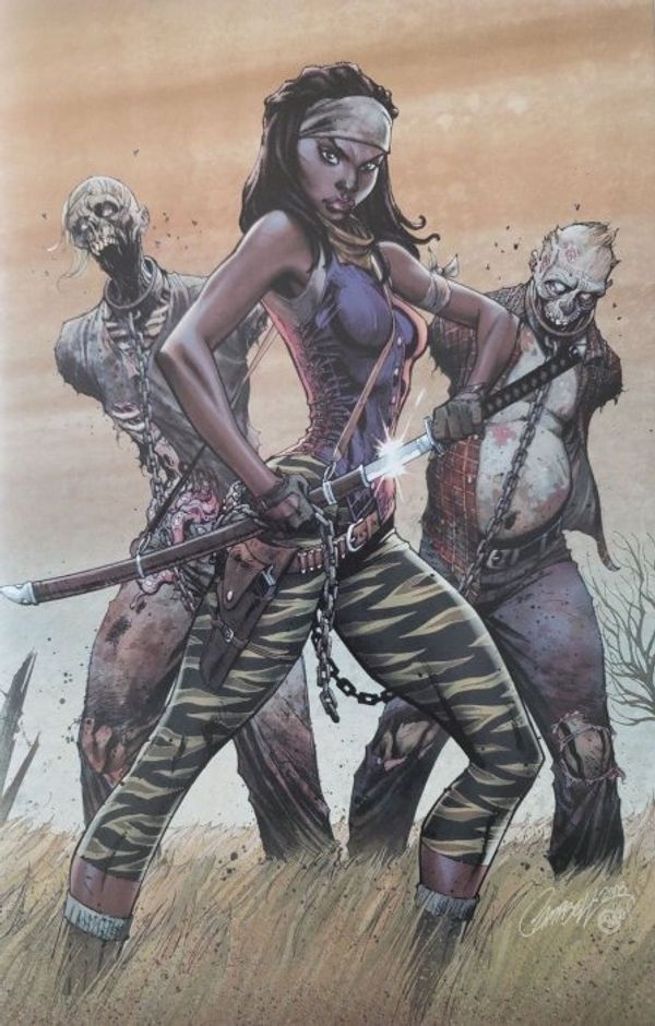The Walking Dead #19 (15th Anniversary 'Virgin' Variant Cover B)