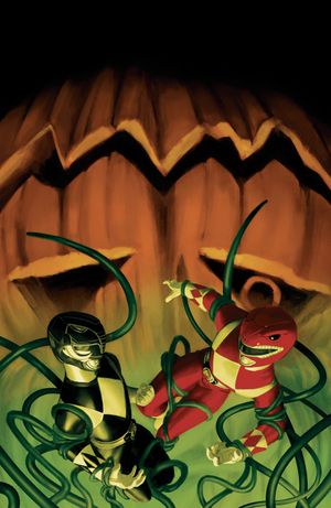Mighty Morphin Power Rangers Halloween Special #1 (C Variant Full Art Foil Mercado)