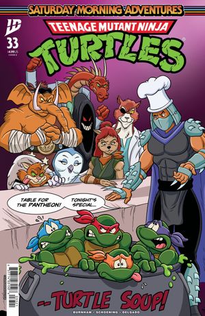 Teenage Mutant Ninja Turtles: Saturday Morning Adventures #33 (Variant B Hazouri)