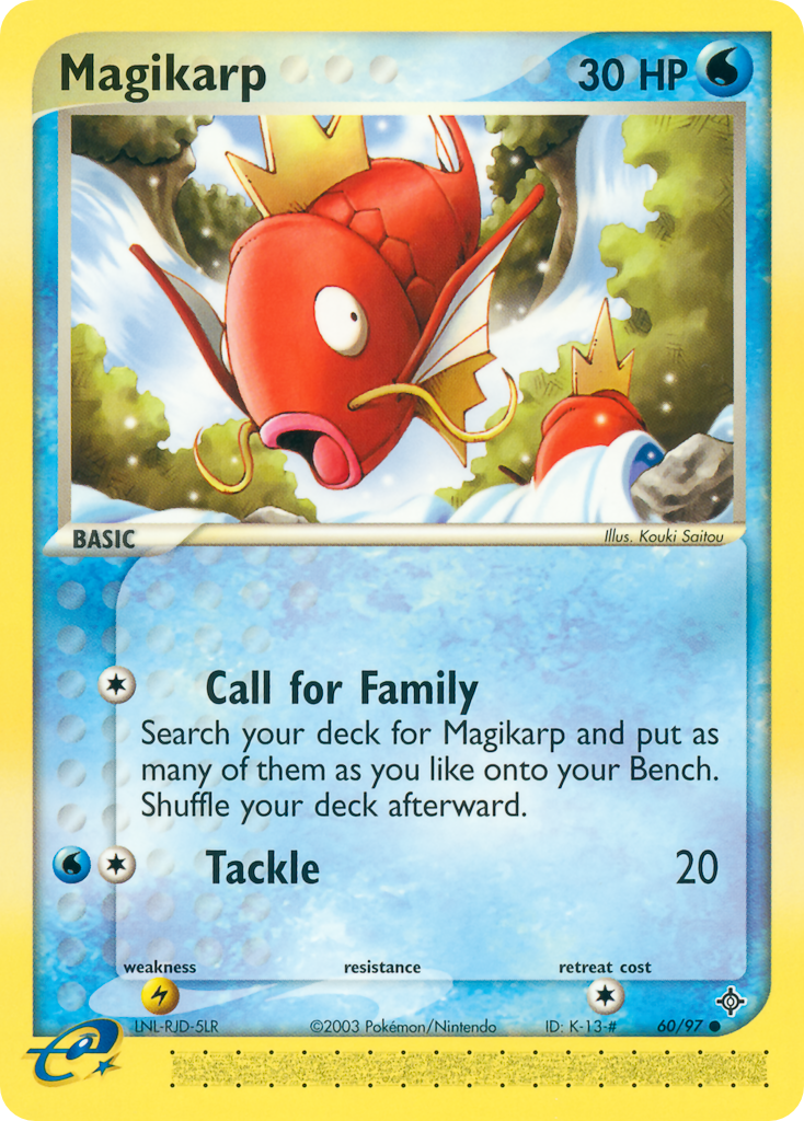 Magikarp (60/97) - Dragon Pokémon Card