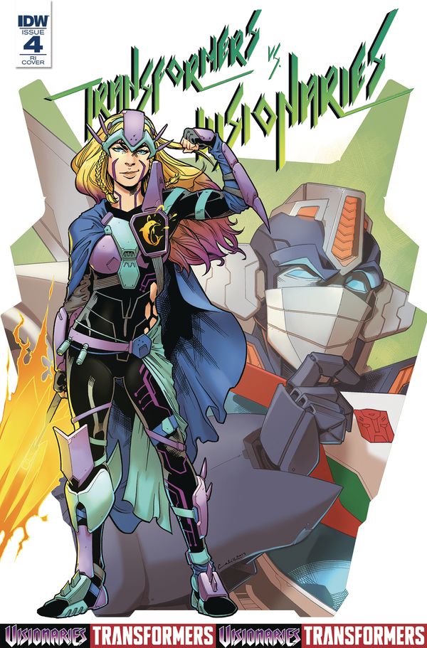 Transformers Vs Visionaries #4 (10 Copy Cover)