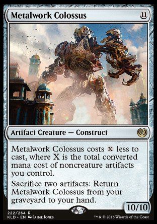 Metalwork Colossus (Kaladesh) Trading Card