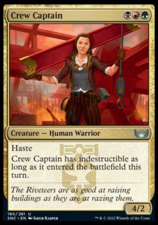 Crew Captain (Streets of New Capenna) Trading Card