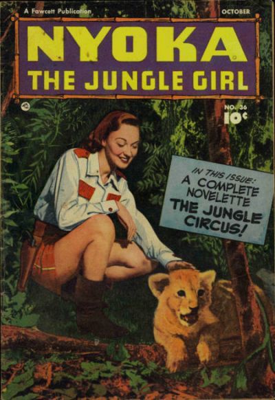 Nyoka, the Jungle Girl #36 Comic