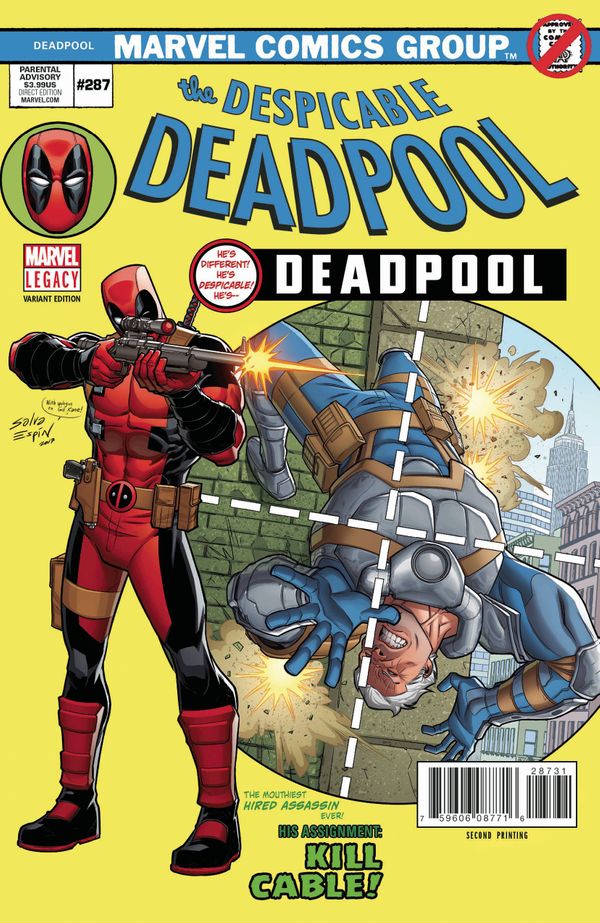 Despicable Deadpool #287 (2nd Printing)