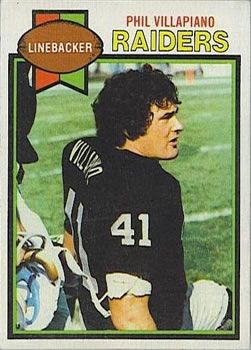 Phil Villapiano 1979 Topps #283 Sports Card