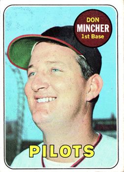 Don Mincher 1969 Topps #285 Sports Card