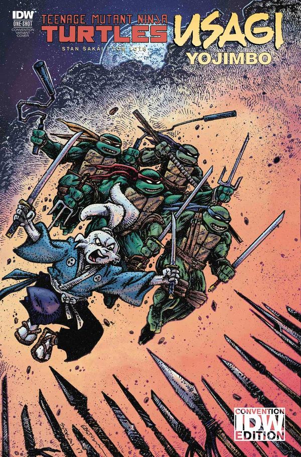 Teenage Mutant Ninja Turtles/Usagi Yojimbo #1 (Convention Edition)