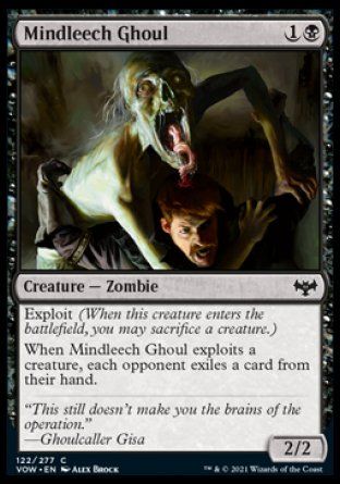 Mindleech Ghoul (Innistrad: Crimson Vow) Trading Card