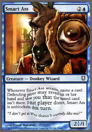 Smart Ass (Unhinged) Trading Card