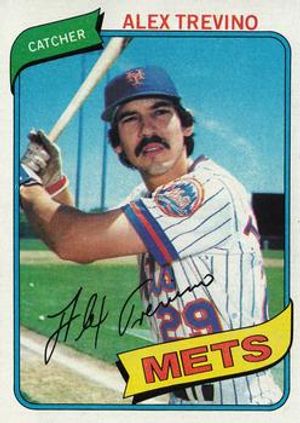 Alex Trevino 1980 Topps #537