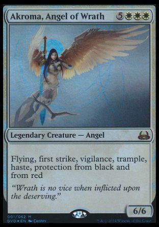 Akroma, Angel of Wrath (Duel Decks : Anthology) Trading Card