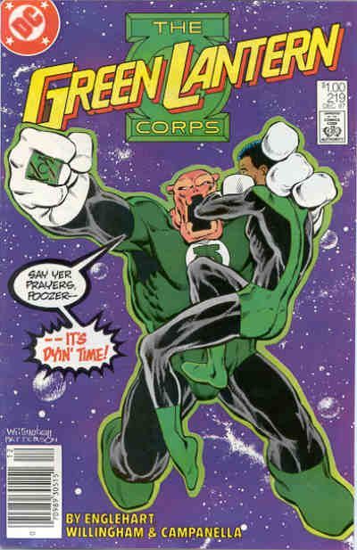 Green Lantern Corps #219 Comic