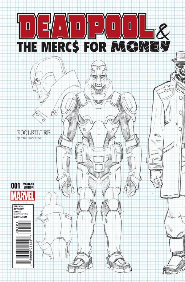 Deadpool & the Mercs  for Money #1 (Hawthorne Design Variant)