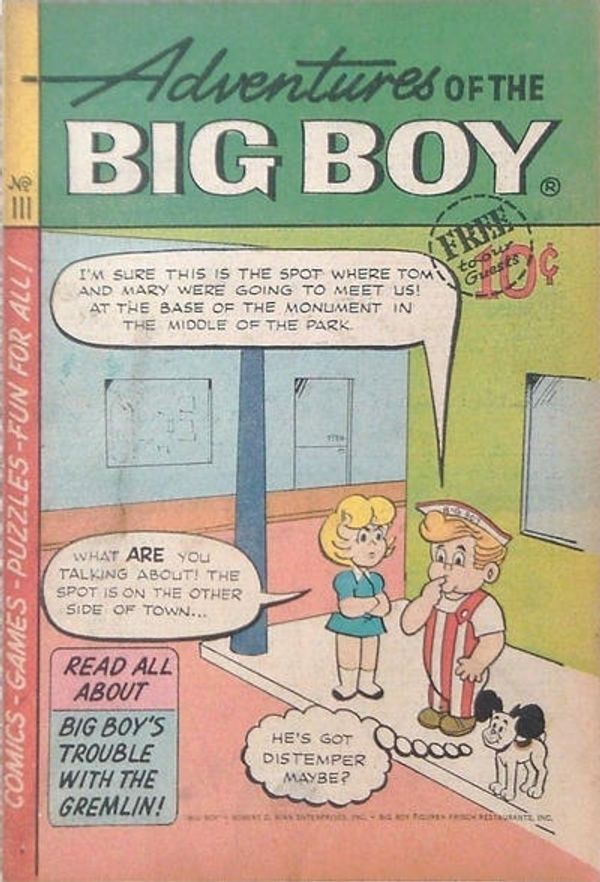 Adventures of Big Boy #111 [East]