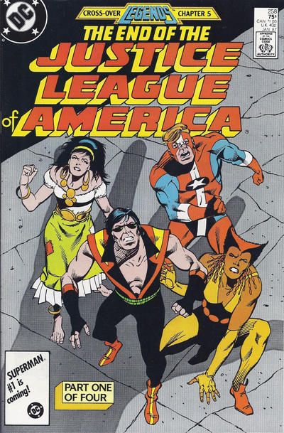 Justice League of America #258 Comic