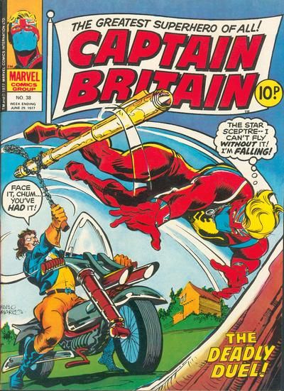 Captain Britain #38 Comic