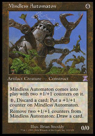 Mindless Automaton (Time Spiral) Trading Card