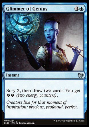 Glimmer of Genius (Kaladesh) Trading Card