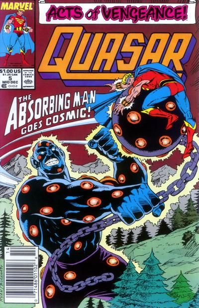 Quasar #5 Comic