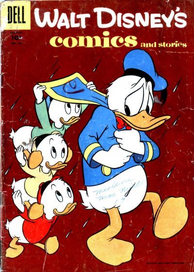 Walt Disney's Comics and Stories #184 Comic