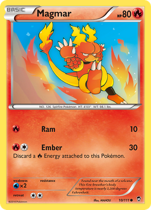 Magmar (10/111) - Furious Fists