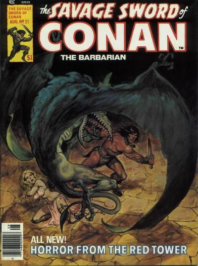 The Savage Sword of Conan #21 Comic