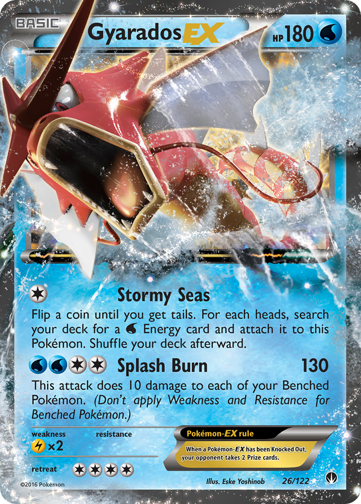 Gyarados EX (26/122) - BREAKpoint Pokémon Card