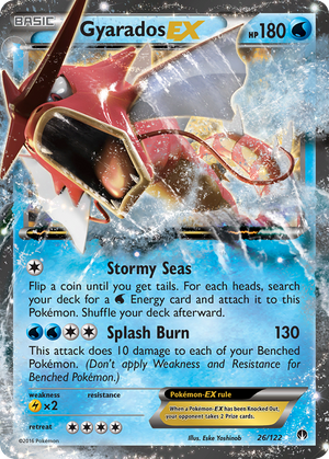 Gyarados EX (26/122) - BREAKpoint