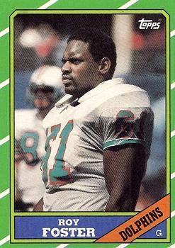 Roy Foster 1986 Topps #52 Sports Card
