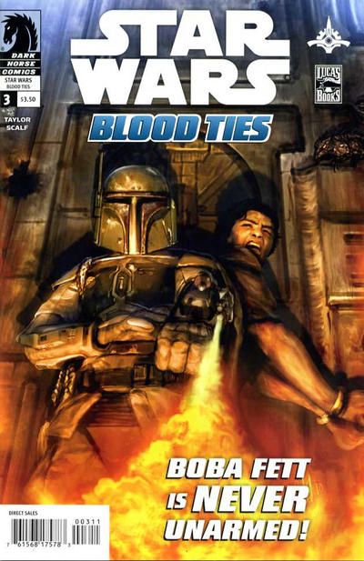 Star Wars: Blood Ties- Jango and Boba Fett #3 Comic