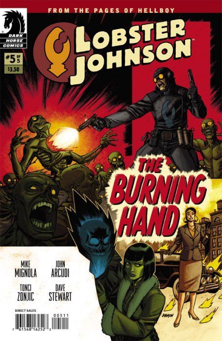 Lobster Johnson: The Burning Hand #5 Comic