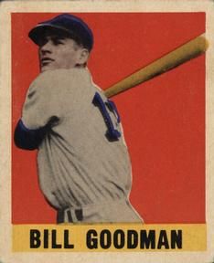 Bill Goodman 1948 Leaf #30 Sports Card