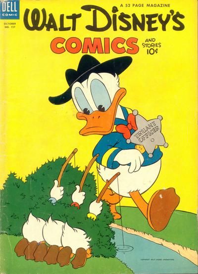 Walt Disney's Comics and Stories #157 Comic