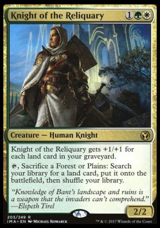 Knight of the Reliquary (Iconic Masters) Trading Card