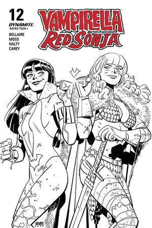 Vampirella/Red Sonja #12 (40 Copy Romero & Bellaire B&)